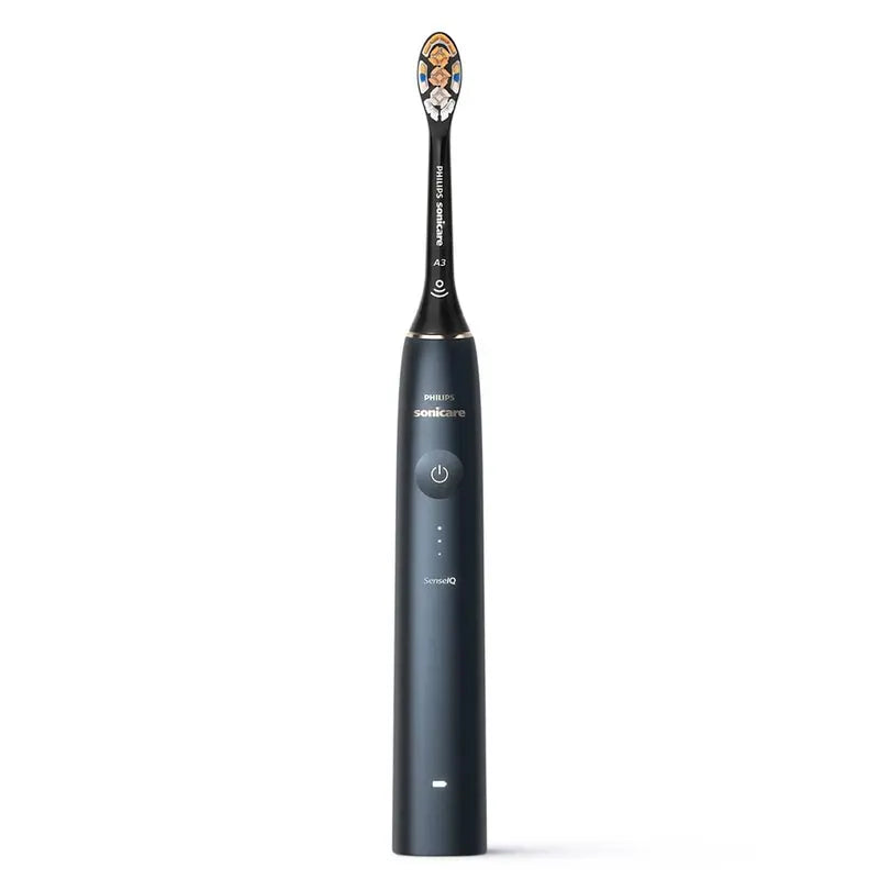 Philips Sonicare 9900 Prestige Rechargeable Electric Power Toothbrush With SenseIQ & AI-powered Sonicare App, Colour Midnight Blue - HX9992/22,Certified UAE 3 Pin Philips Sonicare