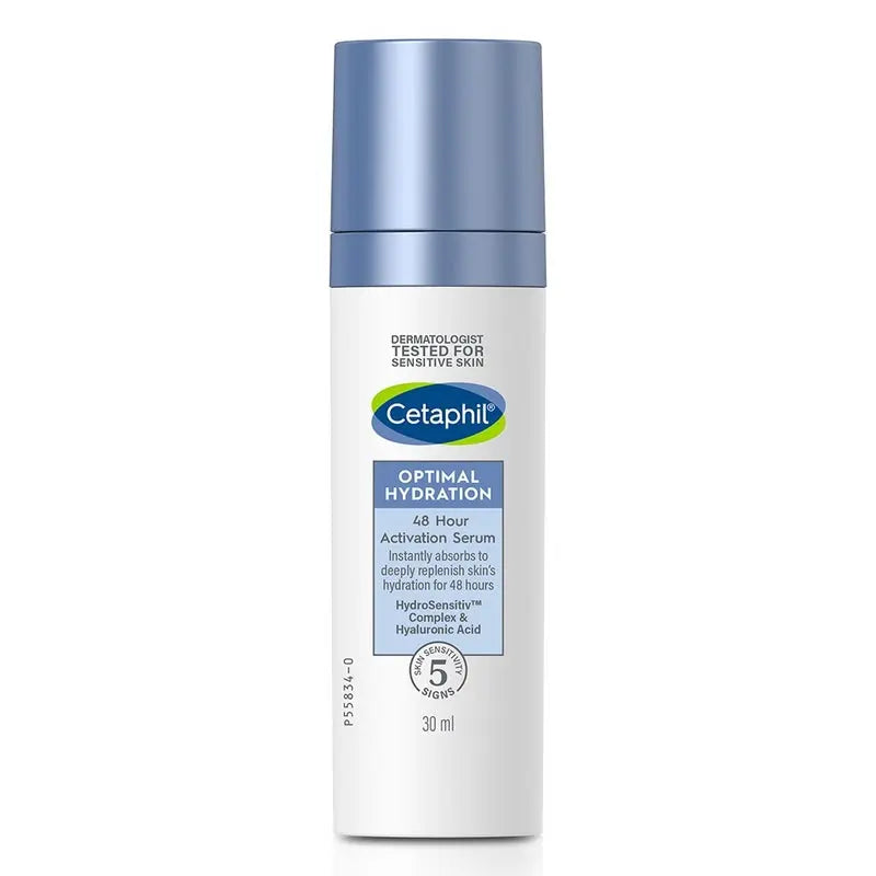 Cetaphil Optimal Hydration 48Hr Activation Moisturizing Facial Serum For Dry or Dehydrated Skin 30ml Cetaphil