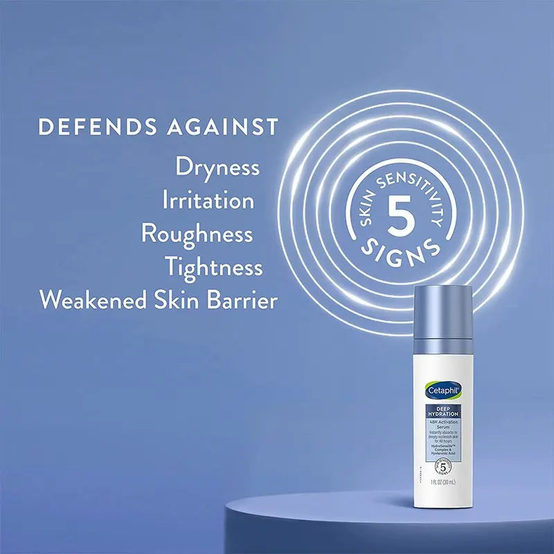 Cetaphil Optimal Hydration 48Hr Activation Moisturizing Facial Serum For Dry or Dehydrated Skin 30ml Cetaphil