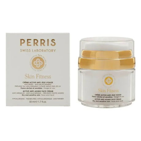 Perris Swiss Laboratory Skin Fitness Active Anti-Aging Face Cream For Dry & Sensitive Skin 50ml Perris Swiss Laboratory