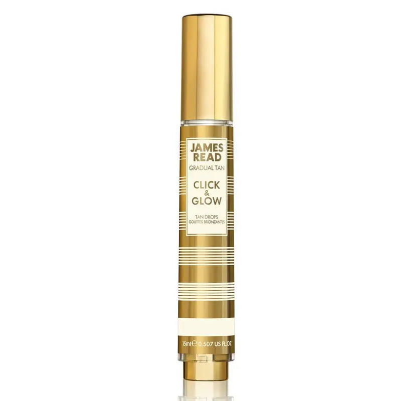 James Read Click & Glow Gradual Face Tanning Gel Drops 15ml James Read
