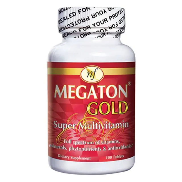 Natural Fervor Megaton Gold Super Multivitamin Supplement Tablets, Pack of 100's Natural Fervor