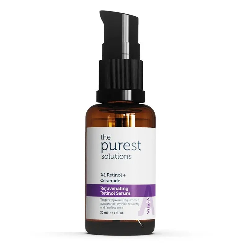 The Purest Solutions 1% Retinol + Ceramide Rejuvenating Retinol Face Serum 30ml The Purest Solutions