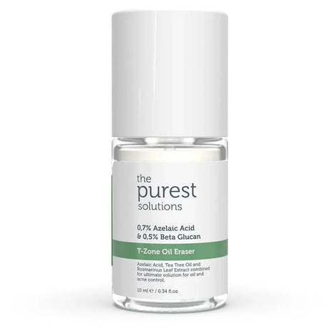 The Purest Solutions 0.7% Azelaic Acid & 0.5% Beta Glucan T-Zone Oil Eraser 10ml The Purest Solutions
