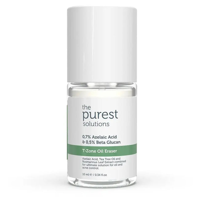 The Purest Solutions 0.7% Azelaic Acid & 0.5% Beta Glucan T-Zone Oil Eraser 10ml The Purest Solutions