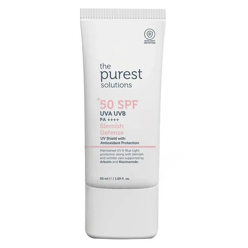 The Purest Solutions Blemish Defense Sunscreen With SPF 50+ & PA++++ 50ml The Purest Solutions