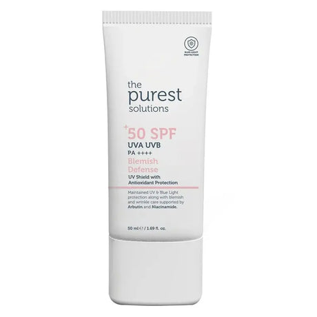 The Purest Solutions Blemish Defense Sunscreen With SPF 50+ & PA++++ 50ml The Purest Solutions