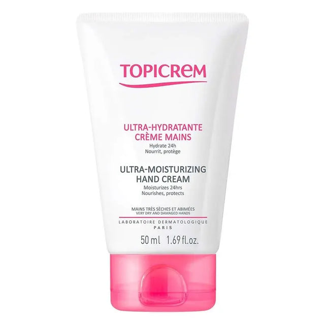 Topicrem Ultra-Moisturizing Hand Cream For Very Dry And Damaged Hands 50ml Topicrem