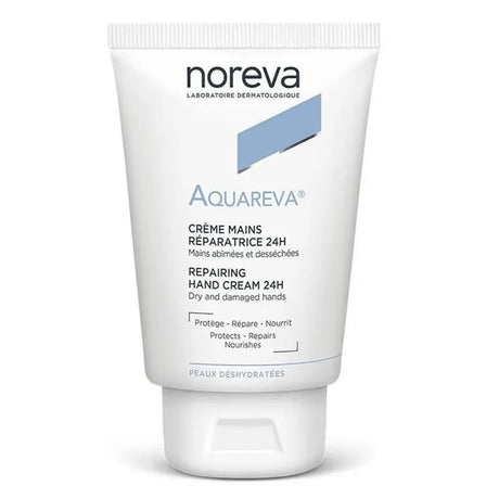 Noreva Aquareva 24-hour Repairing Hand Cream For Dry And Damaged Hands 50ml Noreva