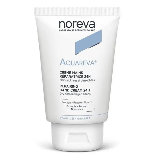 Noreva Aquareva 24-hour Repairing Hand Cream For Dry And Damaged Hands 50ml Noreva