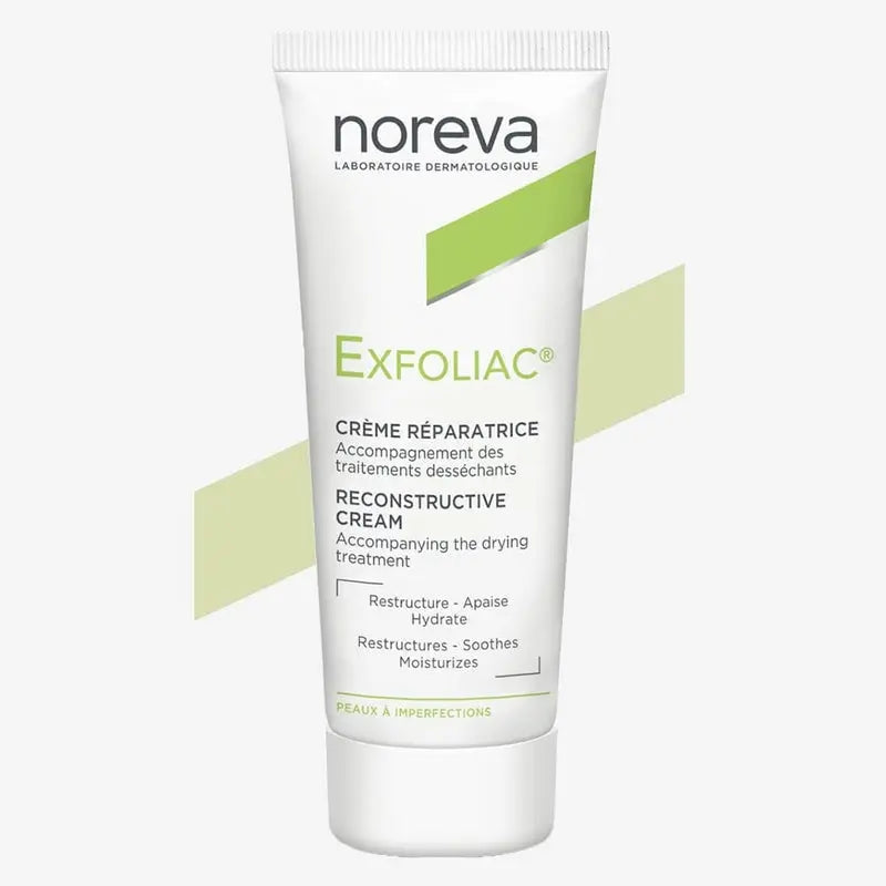 Noreva Exfoliac Reconstructive Moisturizing Face Cream 40ml Noreva