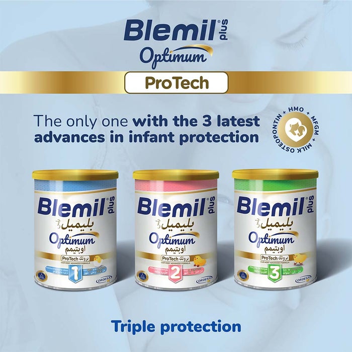 Blemil Plus Optimum Protech Stage 3 Toddlers Milk Formula For 1 To 3 Years 800g
