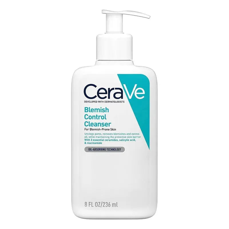 CeraVe Blemish Control Facial Cleanser For Blemish Prone Skin 236ml CeraVe
