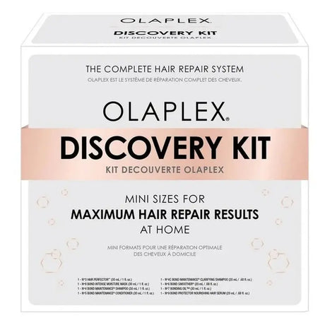 Olaplex Discovery Hair Kit For Complete Hair Repair & Style At Home In Mini Sizes, Pack of 8's Olaplex
