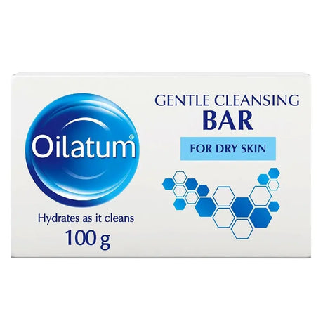 Oilatum Gentle Hydrating & Cleansing Bar For Dry Skin 100g Oilatum