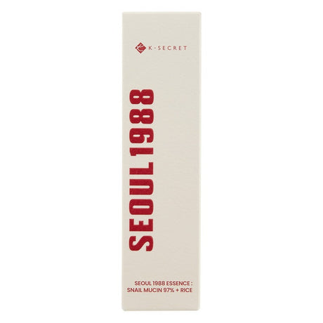 K-Secret Seoul 1988 Essence With Snail Mucin 97% + Rice For Intense Hydration 100ml K-Secret
