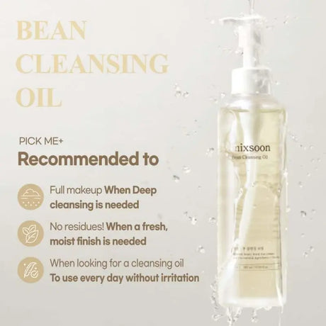 Mixsoon Bean Facial Cleansing Oil 195ml Mixsoon