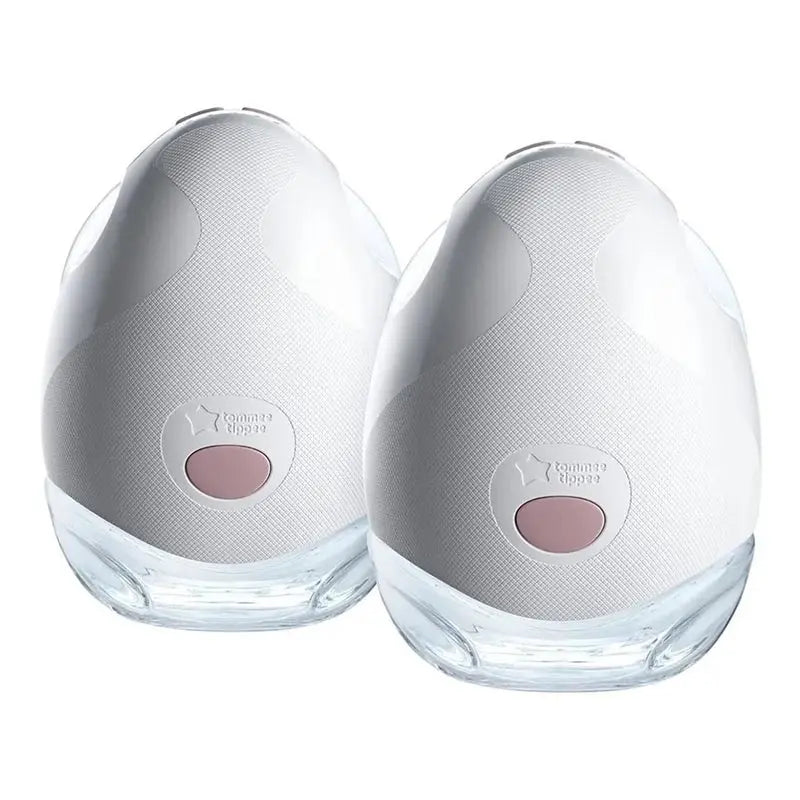 Tommee Tippee Made For Me In-Bra Wearable Electric Breast Pump Double- White/Pink Tommee Tippee