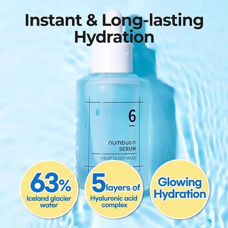 Numbuzin No 6 Deep Sleep Mask Facial Serum For Dry Skin 50ml Numbuzin