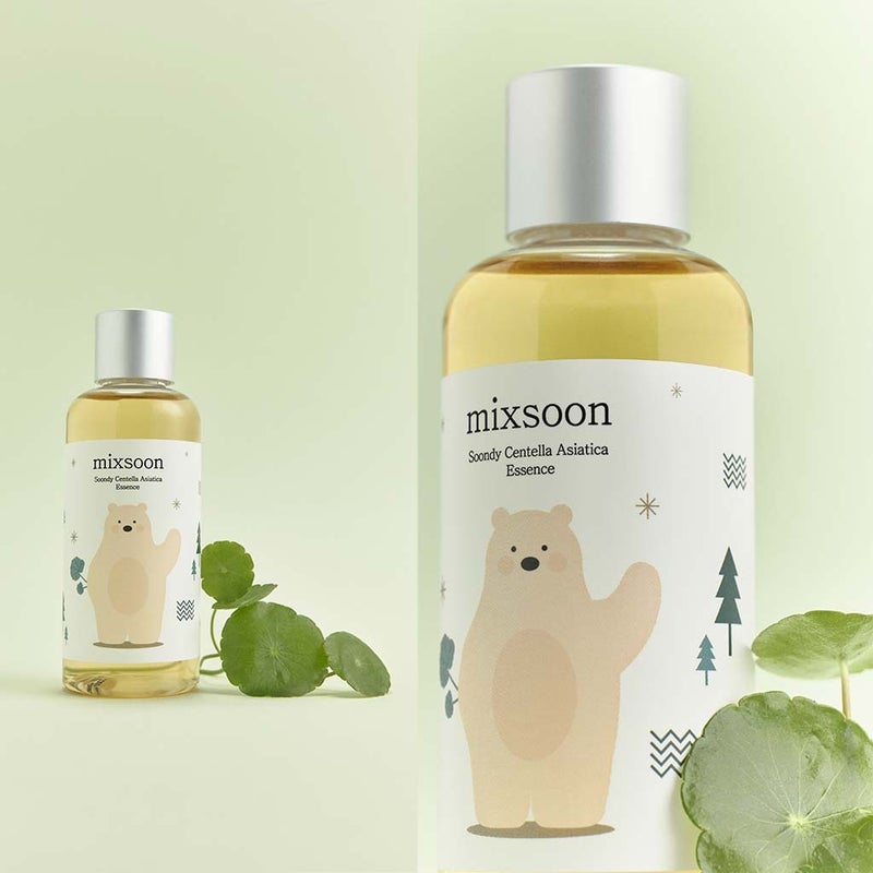 Mixsoon Soondy Centella Asiatica Facial Essence For Intense Hydration 100ml Mixsoon