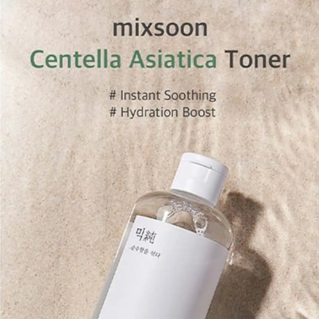 Mixsoon Centella Asiatica Facial Toner For Acne Prone & Damaged Skin 300ml Mixsoon