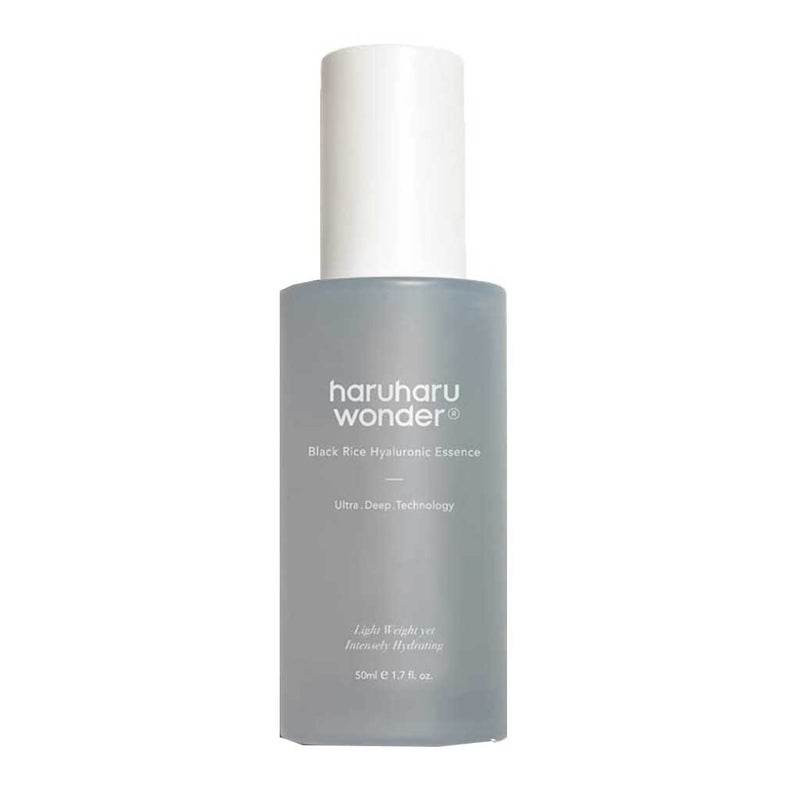 Haruharu Wonder Black Rice Hyaluronic Acid Essence Face Serum For Oily To Combination Skin 50ml Haruharu Wonder