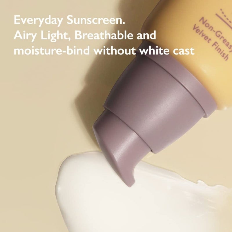 Haruharu Wonder Black Rice Moisture Airyfit Daily Sunscreen With SPF50+ & PA ++++ 50ml Haruharu Wonder