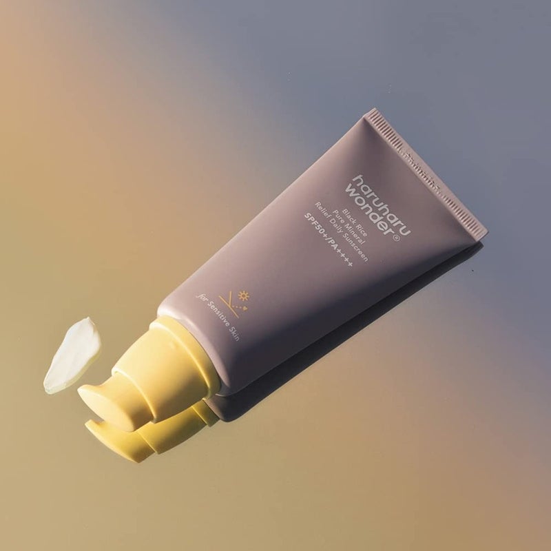 Haruharu Wonder Black Rice Pure Mineral Relief Daily Sunscreen With SPF50+ & PA++++ 50ml Haruharu Wonder