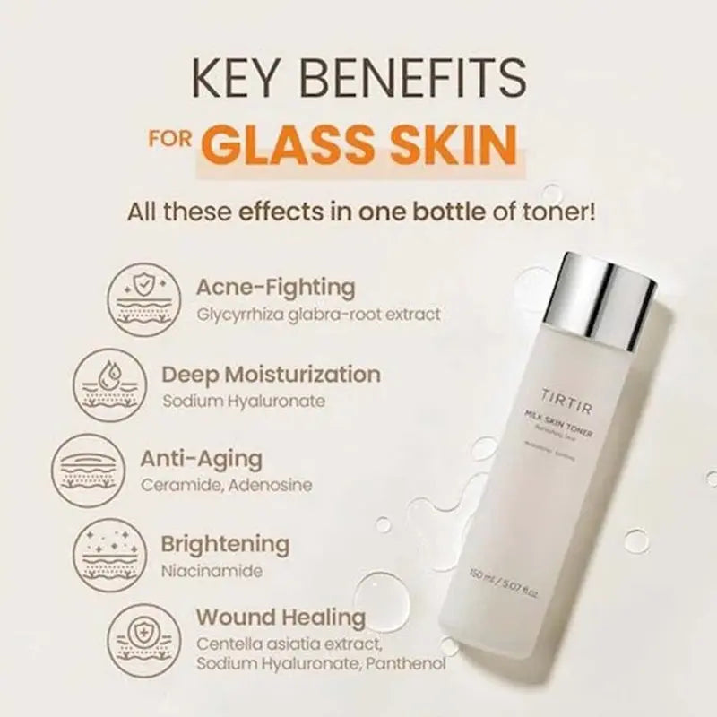 Tirtir Milk Skin Face Toner For Moisturizing & Soothing Skin 150ml Tirtir