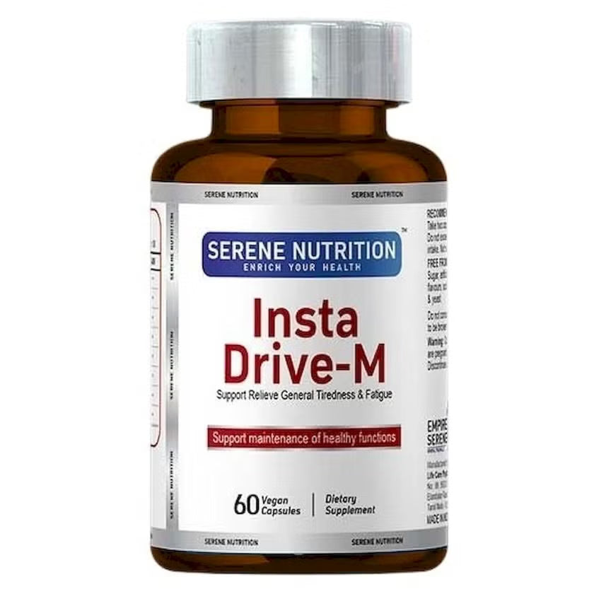 Serene Nutrition Insta Drive-M Men's Supplement Capsules, Pack of 60's