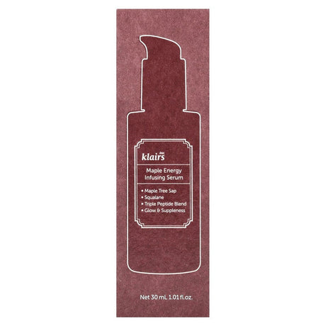Dear Klairs Maple Energy Infusing Serum 30ml Dear Klairs
