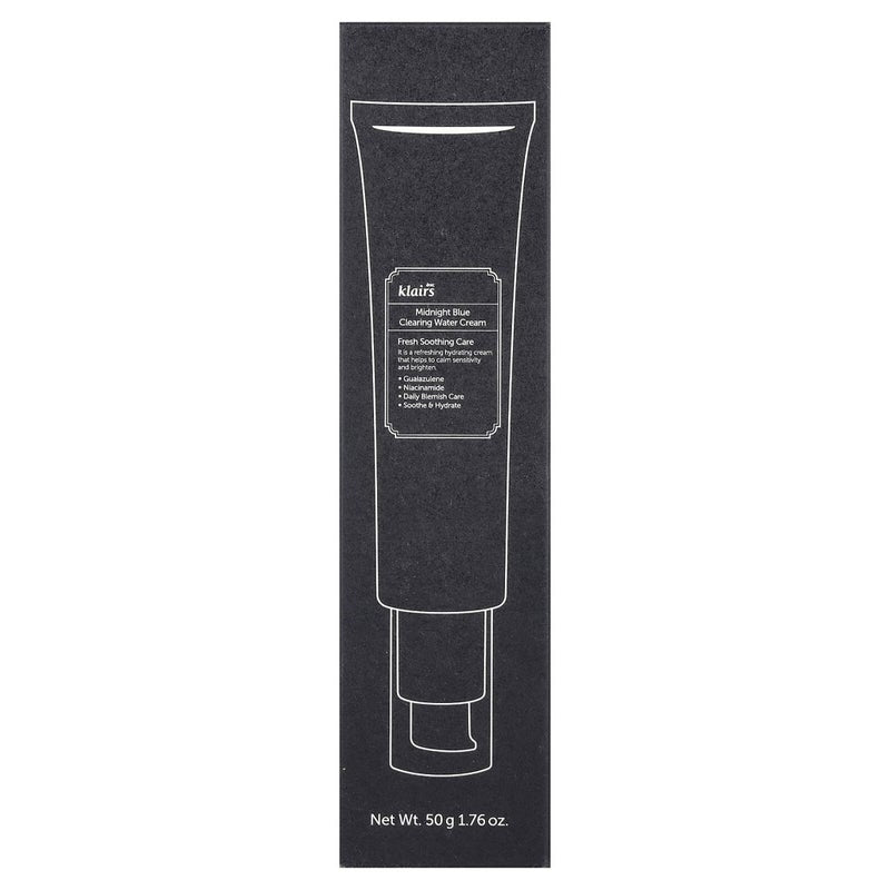 Dear Klairs Midnight Blue Clearing Water Cream 50g Dear Klairs