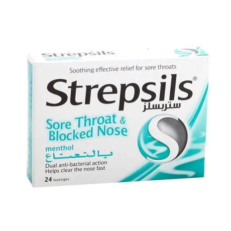 Strepsils Menthol Lozenges 36's - www.plcgcc.com