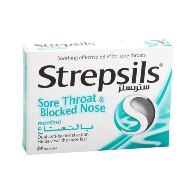 Strepsils Menthol Lozenges 36's - www.plcgcc.com