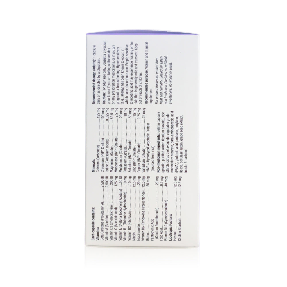 Webber Naturals MultiSure Women 50+ – 60 Vegetarian Capsules