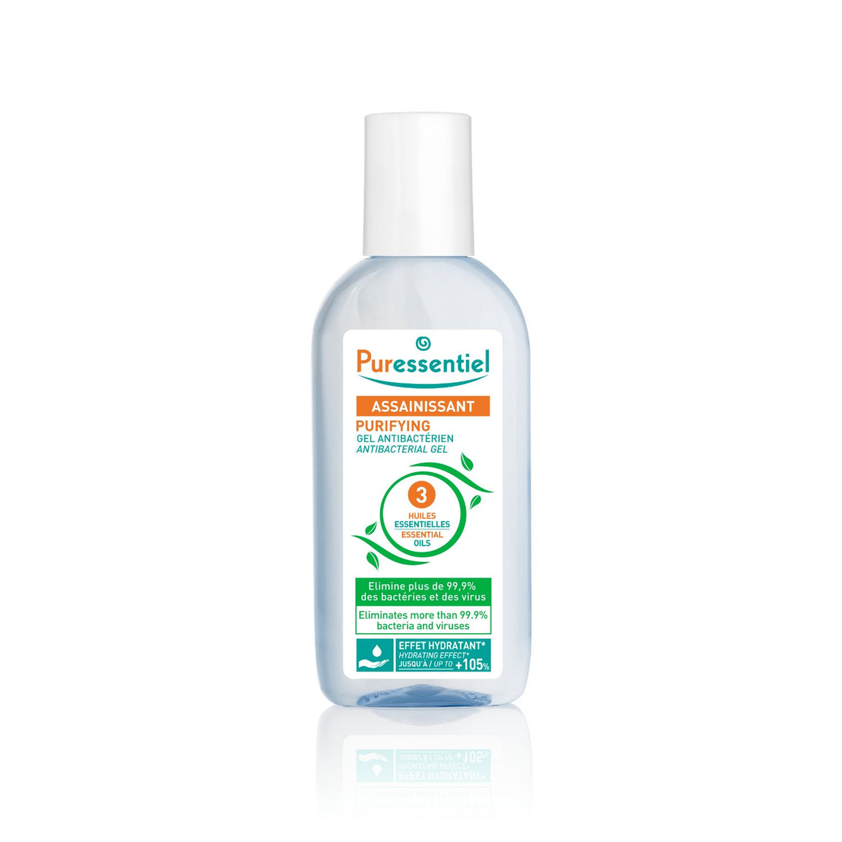 Puressentiel Purifying Gel Antibacterial with 3 Essential Oils 80ml