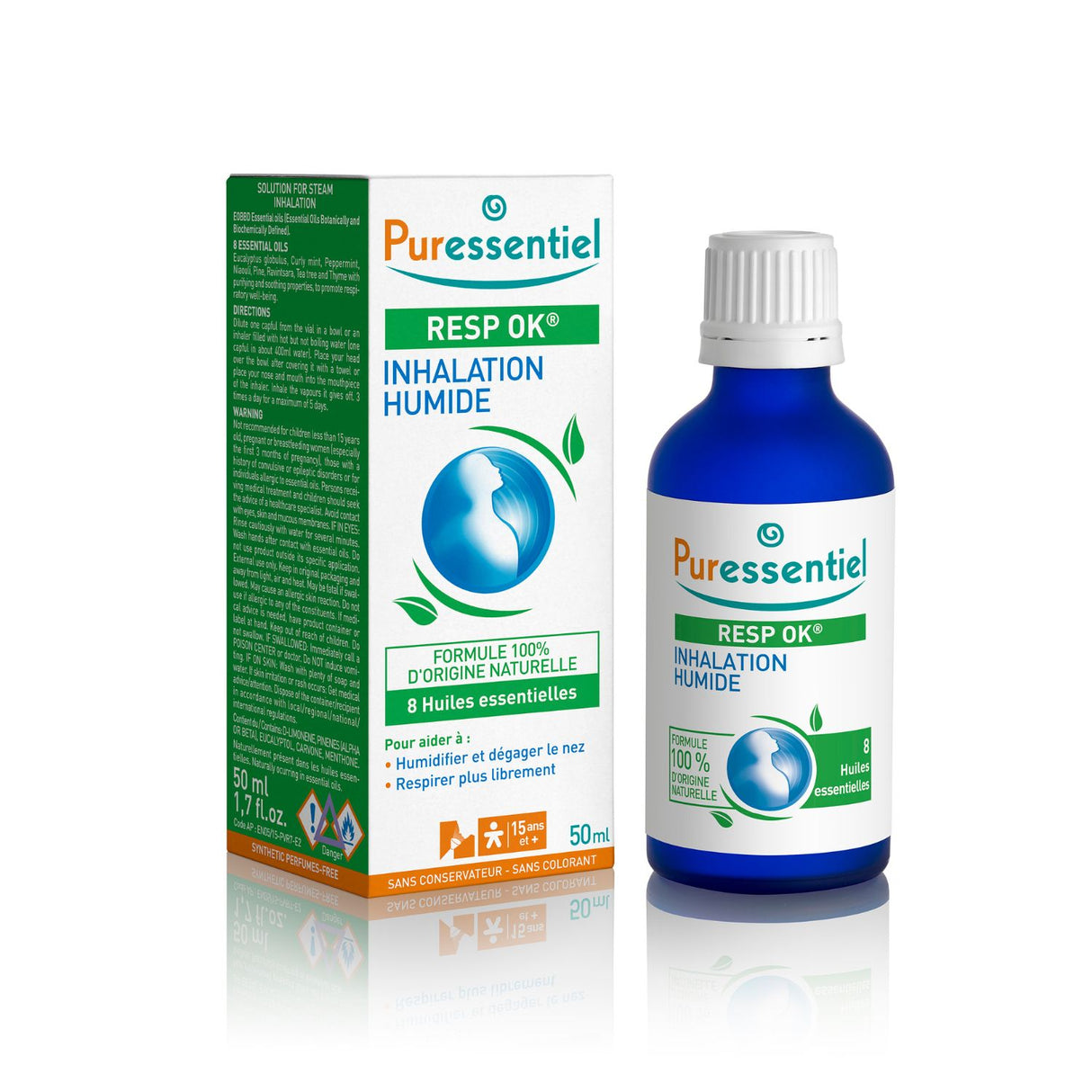 Puressentiel Respiratory Steam Inhalation Oil 50ml
