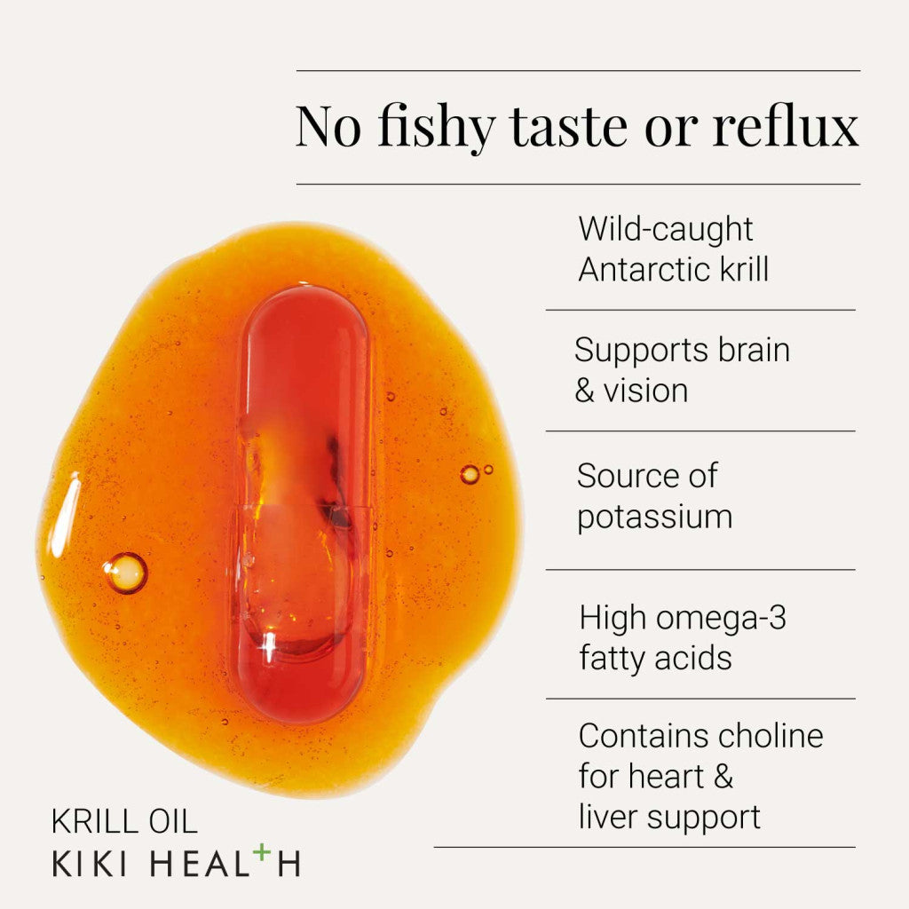 KIKI Health Krill Oil 500mg - 30 Capsules