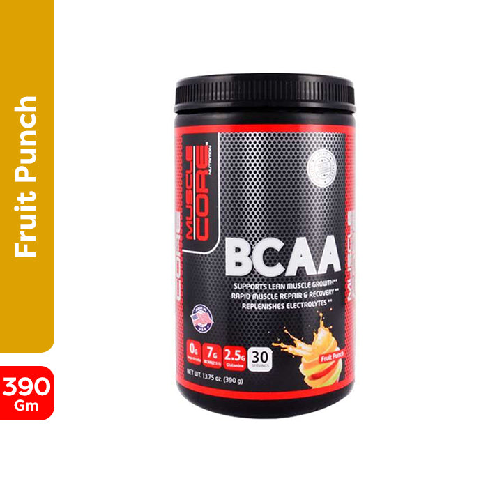 Muscle Core Nutrition BCAA 30 Servings Fruit Punch