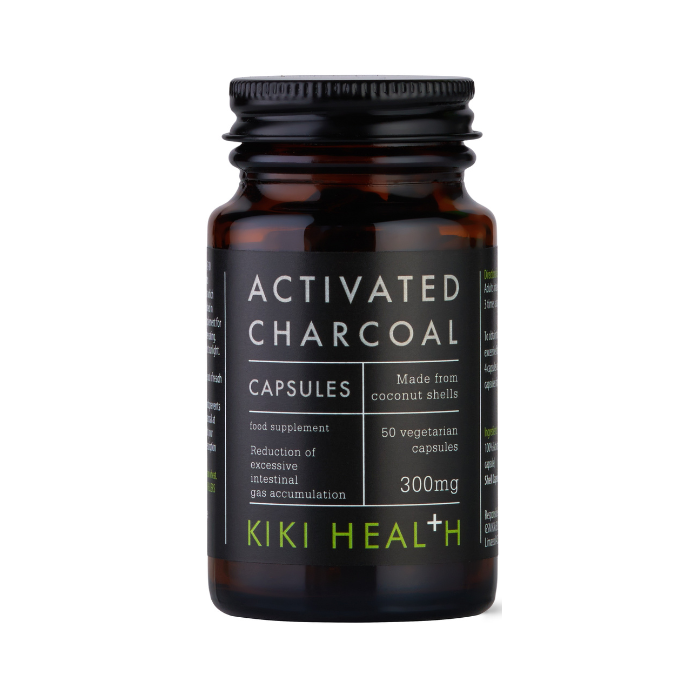 KIKI Health Activated Charcoal - 50 Capsules