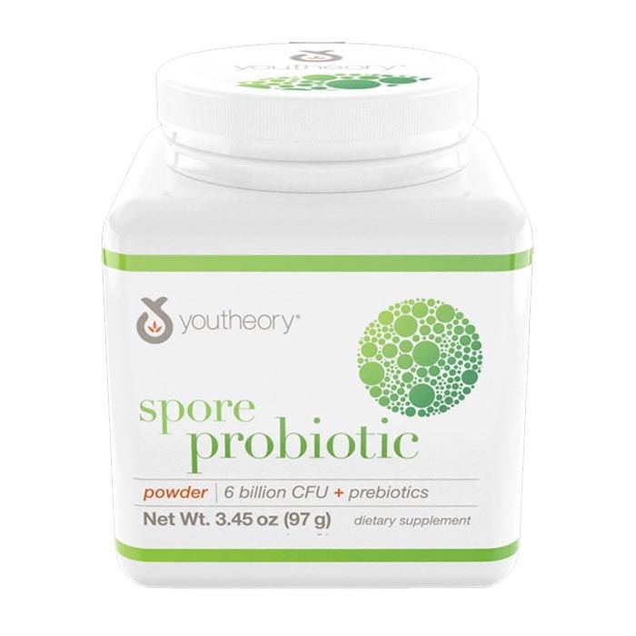 Youtheory Spore Probiotic Powder 6 Billion CFU - 3.45 oz (97g)