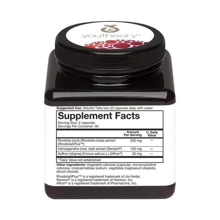 Youtheory Saffron - 60 Capsules
