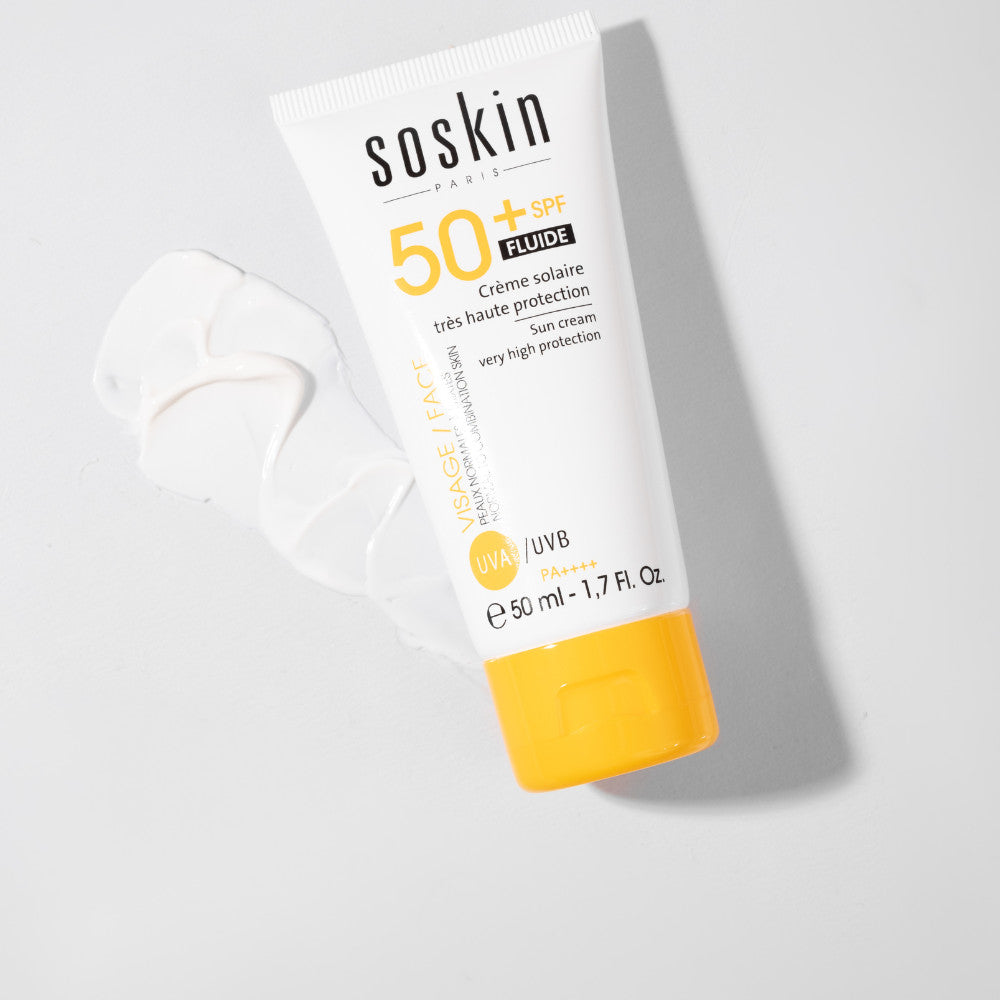 Soskin Sun Guard Sun Cream Very High Protection (SPF 50+) Fluid - 50 ml