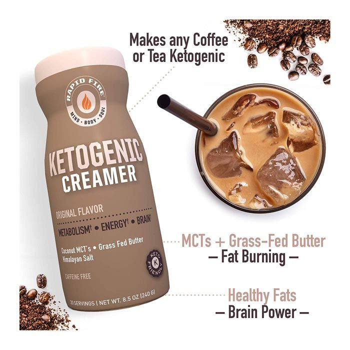 Rapidfire Ketogenic Creamer 20 Serving 240 g