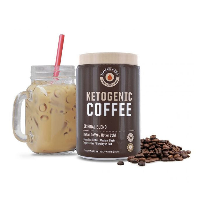 Rapidfire Ketogenic Coffee Original Blend 225g 15 Servings