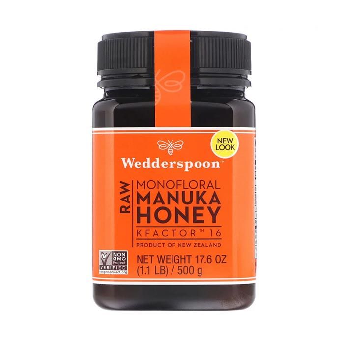 Wedderspoon Raw Monofloral Manuka Honey KF 16 - 500 g