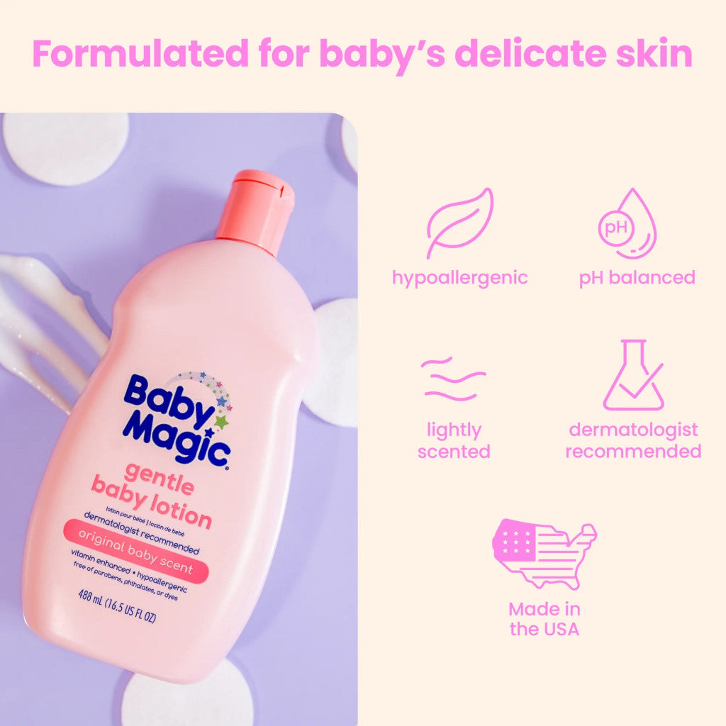 Baby Magic Gentle Baby Lotion Original Scent - 488ml