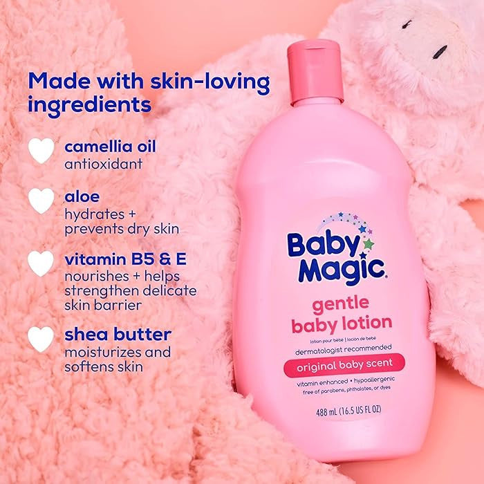 Baby Magic Gentle Baby Lotion Original Scent - 488ml