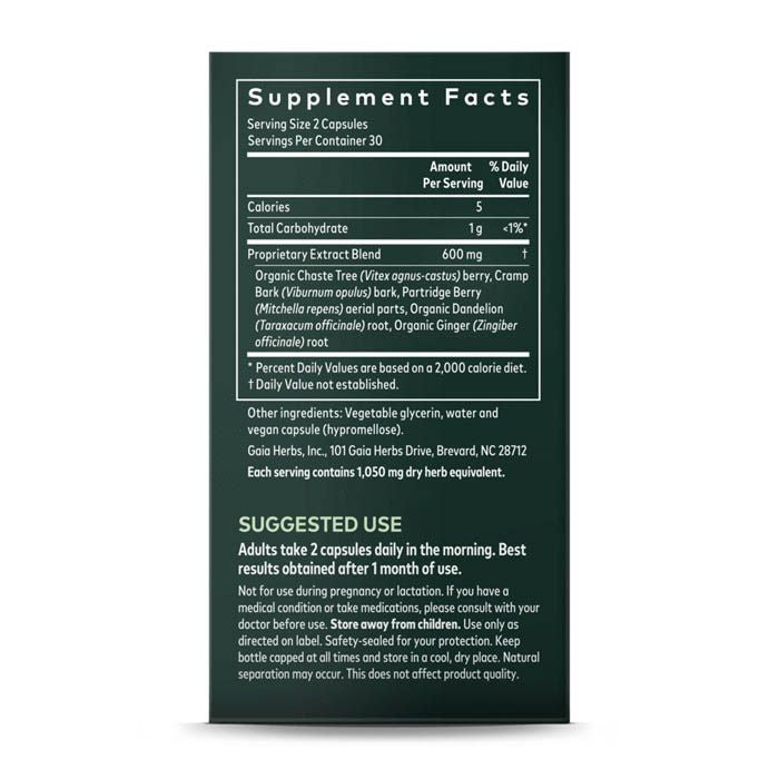 Gaia Herbs Fertility Support Phyto - 60 Capsules