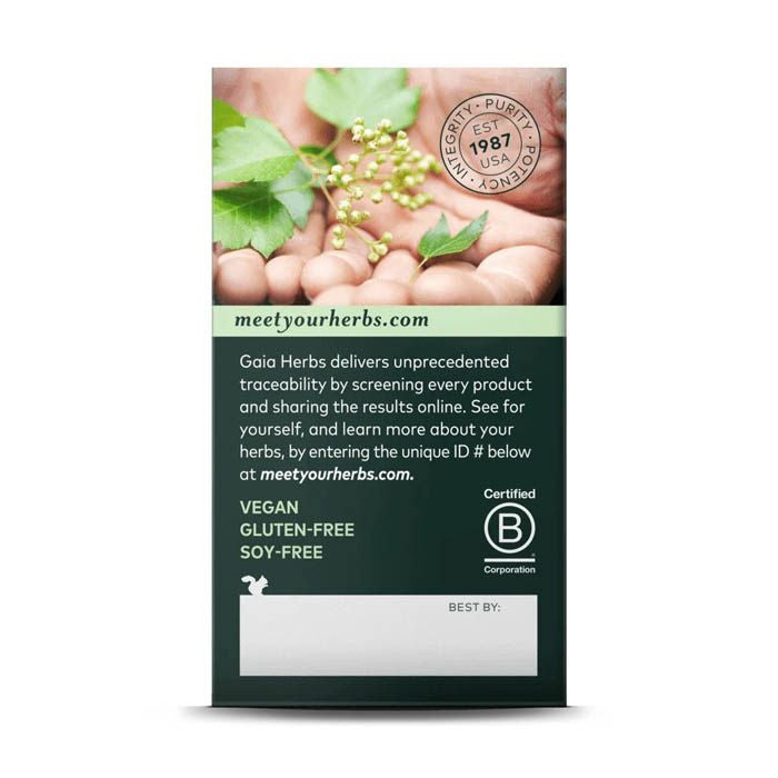 Gaia Herbs Hair Skin & Nail Support - 60 Capsules